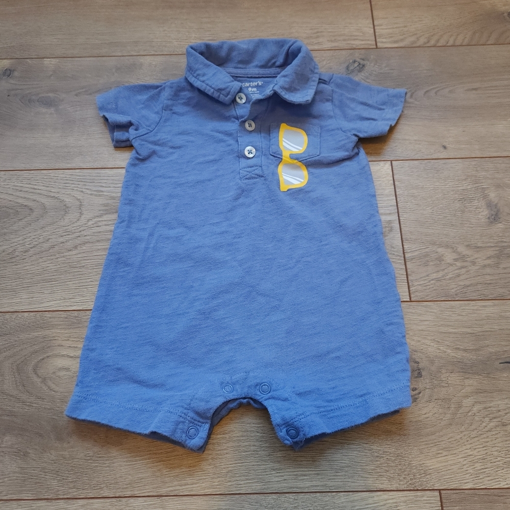 Carter's 9m Collared Romper